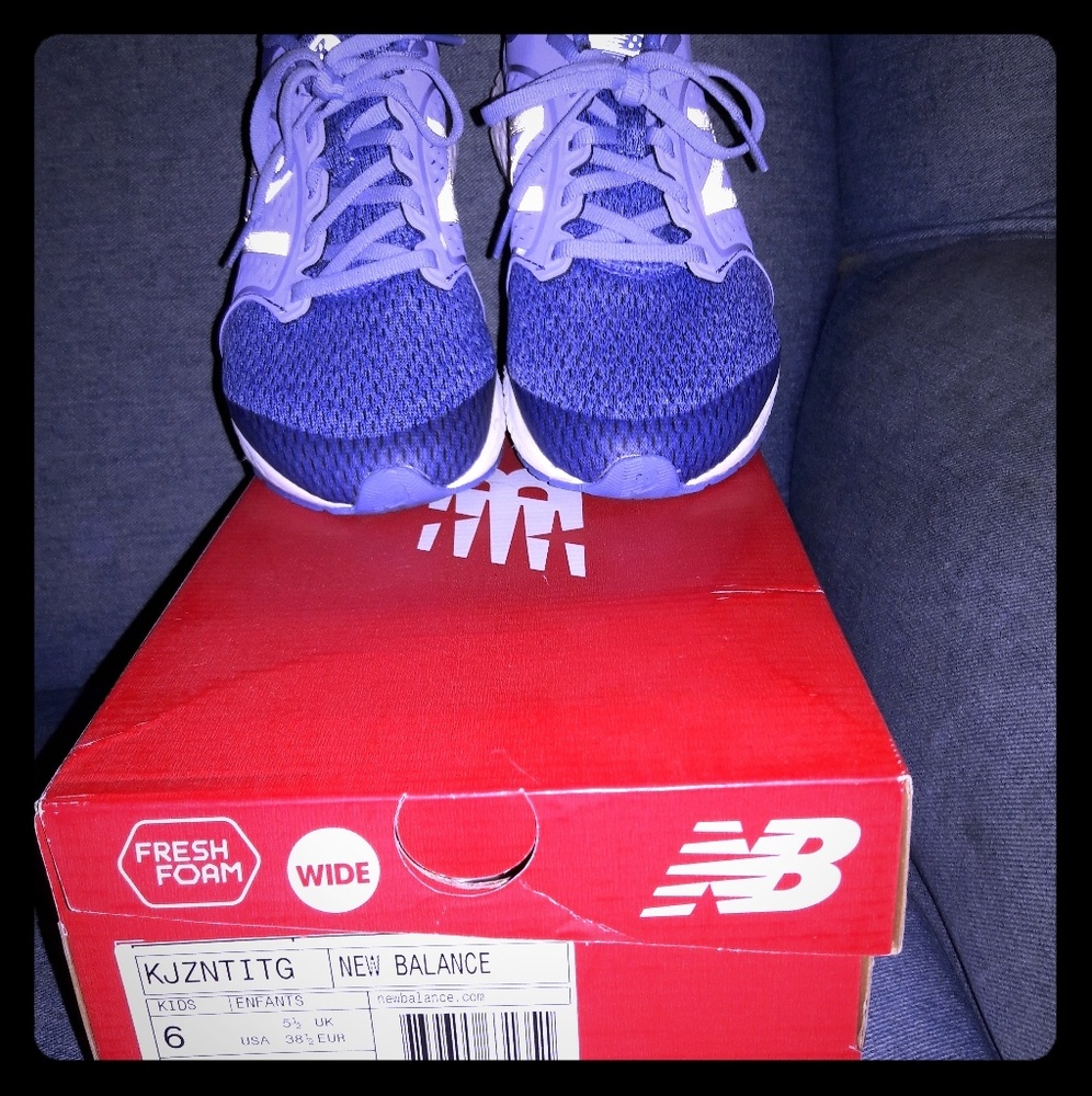 Kids New Balance Shoes- WORN ONCE!